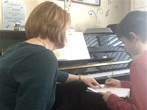 Private piano lesson